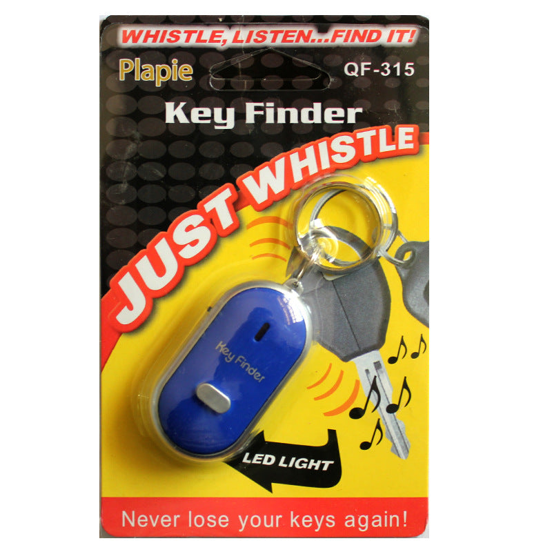 Wholesale Plastic Key Anti-lost Device Audio Sensor Object Finder Wireless Whistle Finder